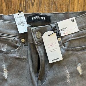 Brand new Express women’s gray jeans